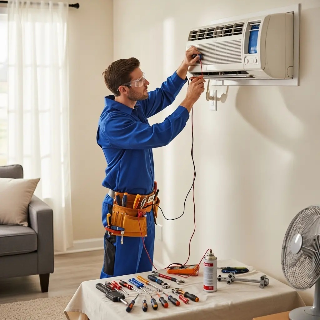 Büyükçekmece Termoteknik Termoteknik klima gaz dolumu ve bakım – Enerji verimliliği artırıldı. - Teknik servis örneği